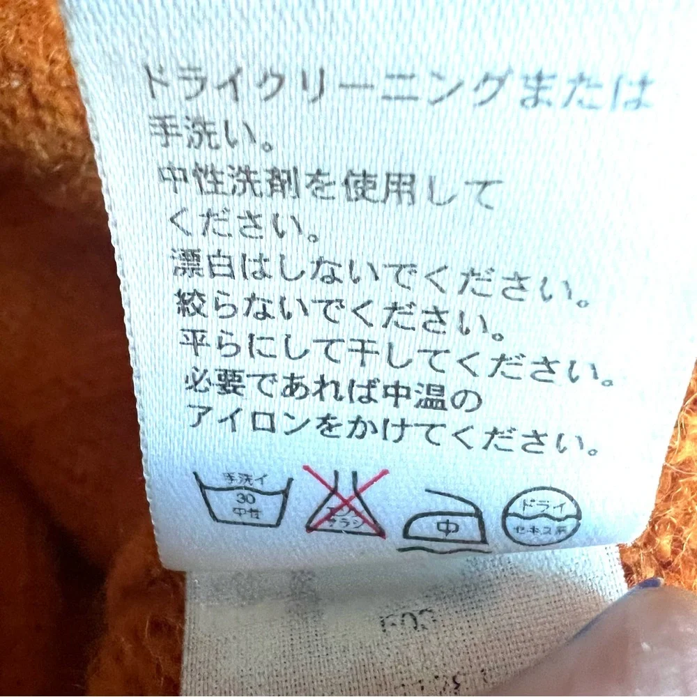 THE NORTH FACE MEN ORANGE SWEATER - Picture 10 of 11